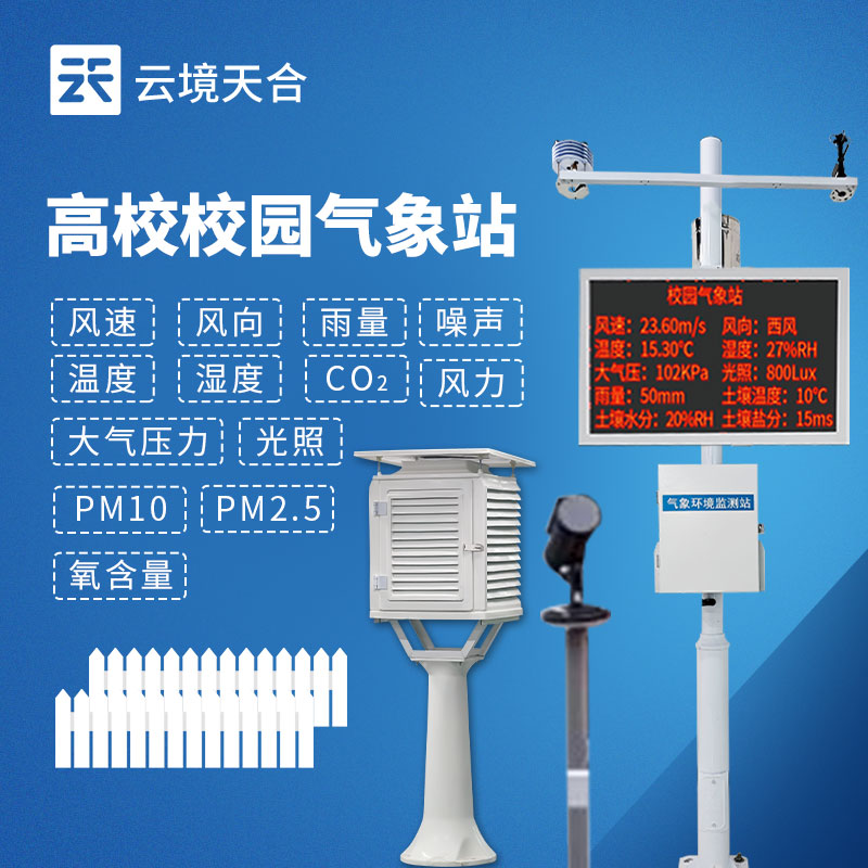 校園氣象站型號(hào)推薦TH-XQ4：這款設(shè)備精準(zhǔn)采集多項(xiàng)氣象要素